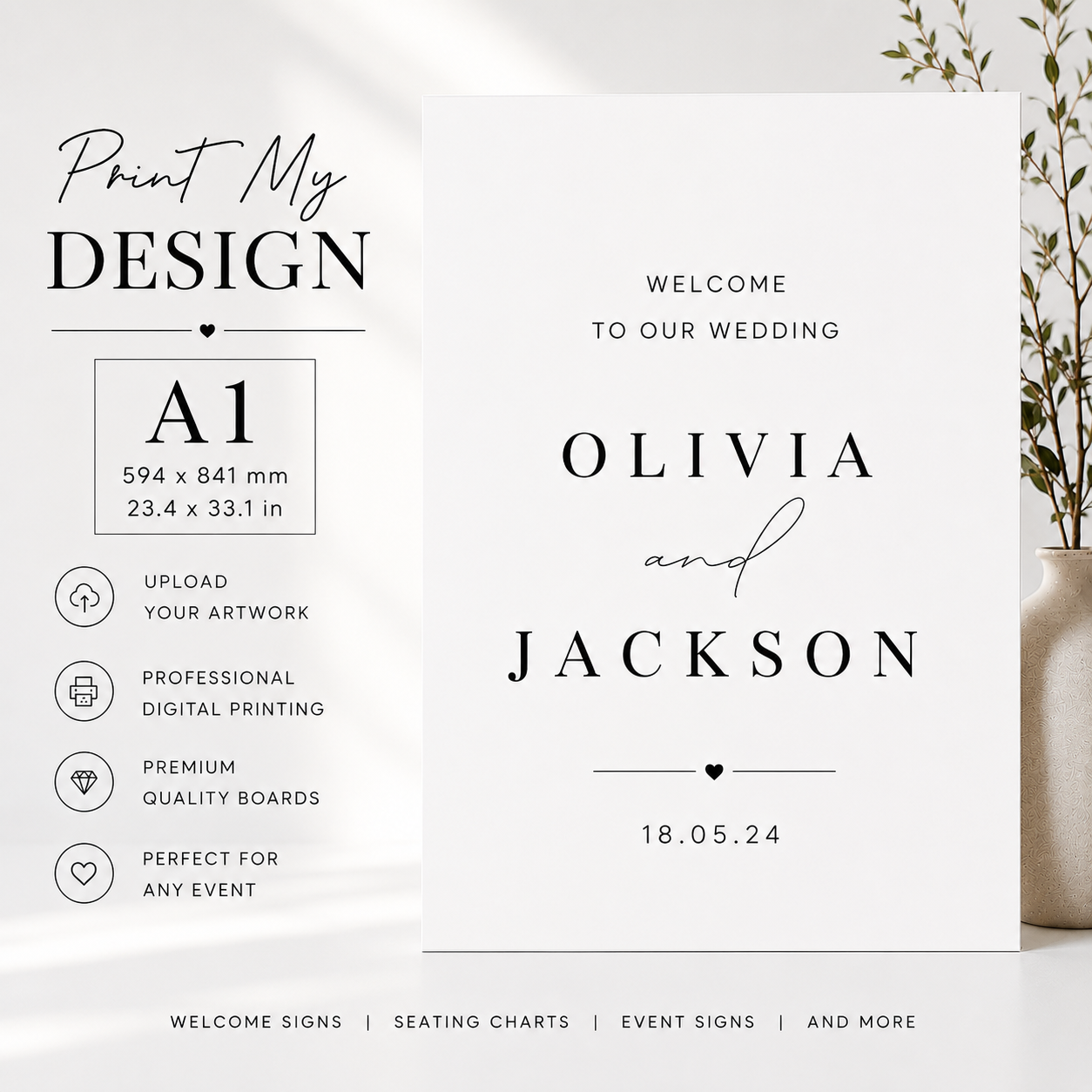 Print My A1 Event Sign