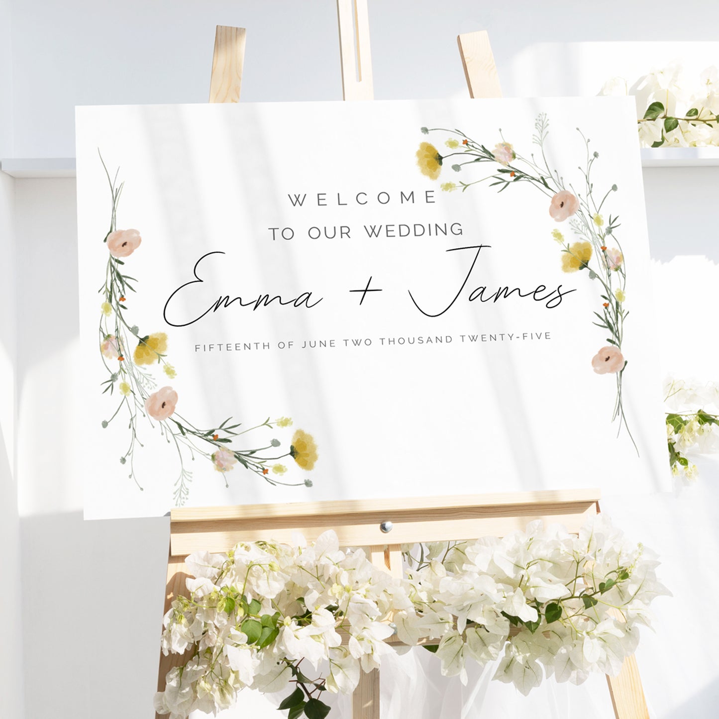 Wildflower | Editable Wedding Stationery Bundle