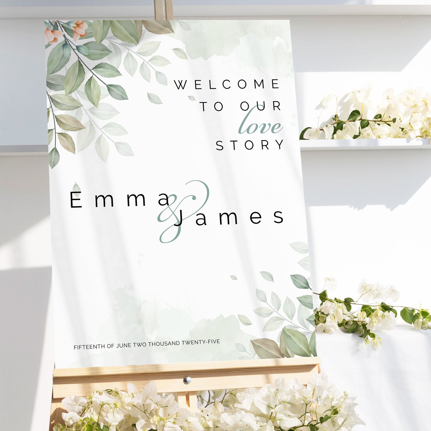 Greenery | Editable Wedding Stationery Bundle