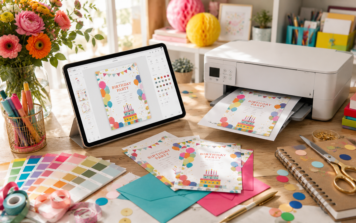 Editable Birthday Invitations
