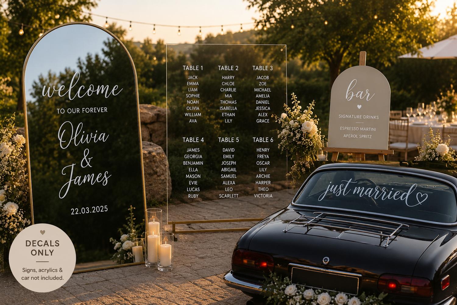 We Print Your Event Decals