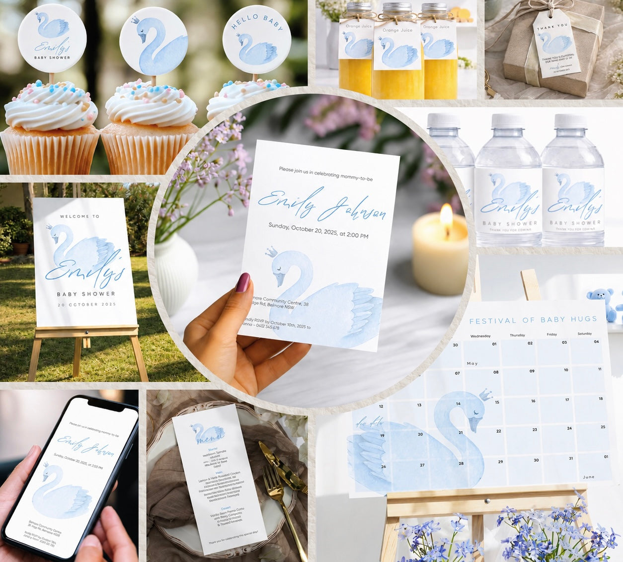 Editable Baby Shower Bundles