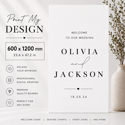 Print My 600 x 1200mm Event Sign
