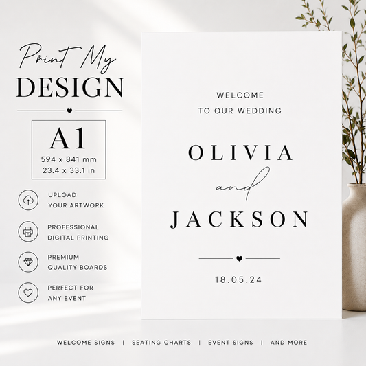 Print My A1 Event Sign