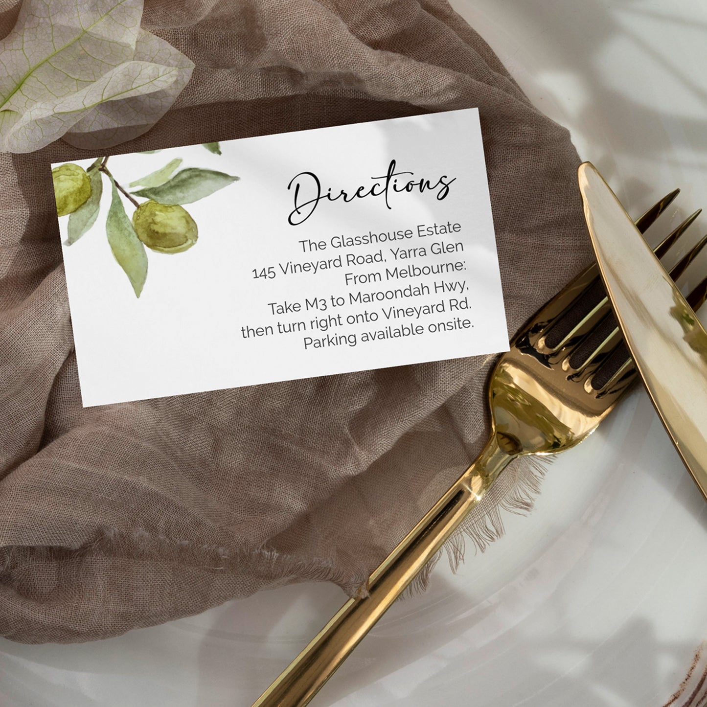 Olive Grove Wedding Editable Bundle