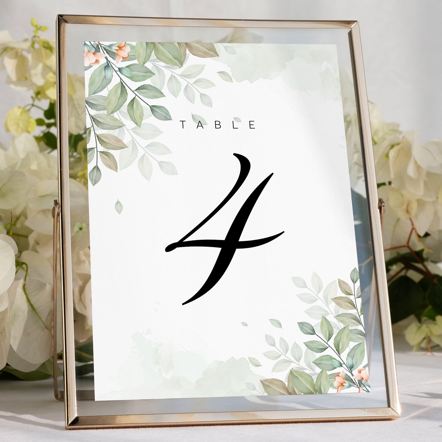 Greenery Wedding Editable Bundle