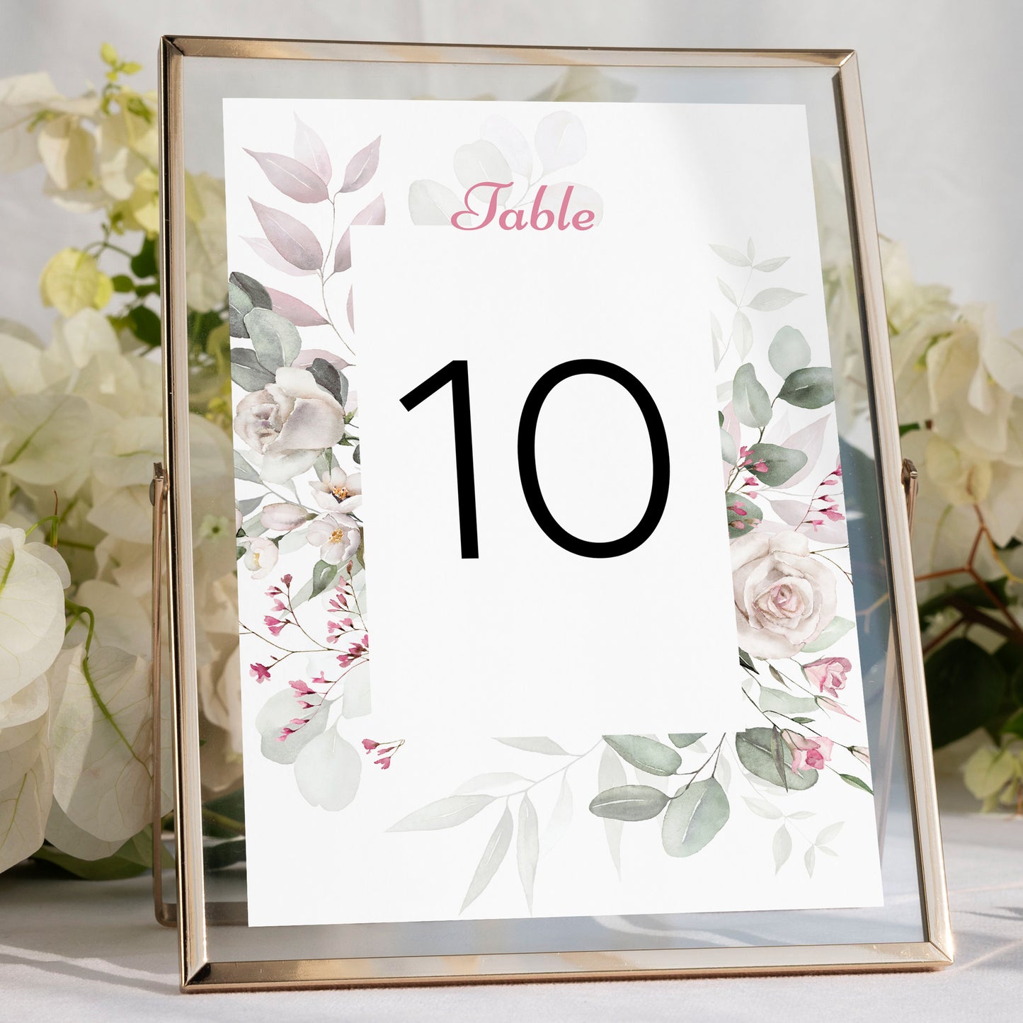Eternal Bloom Wedding Editable Bundle