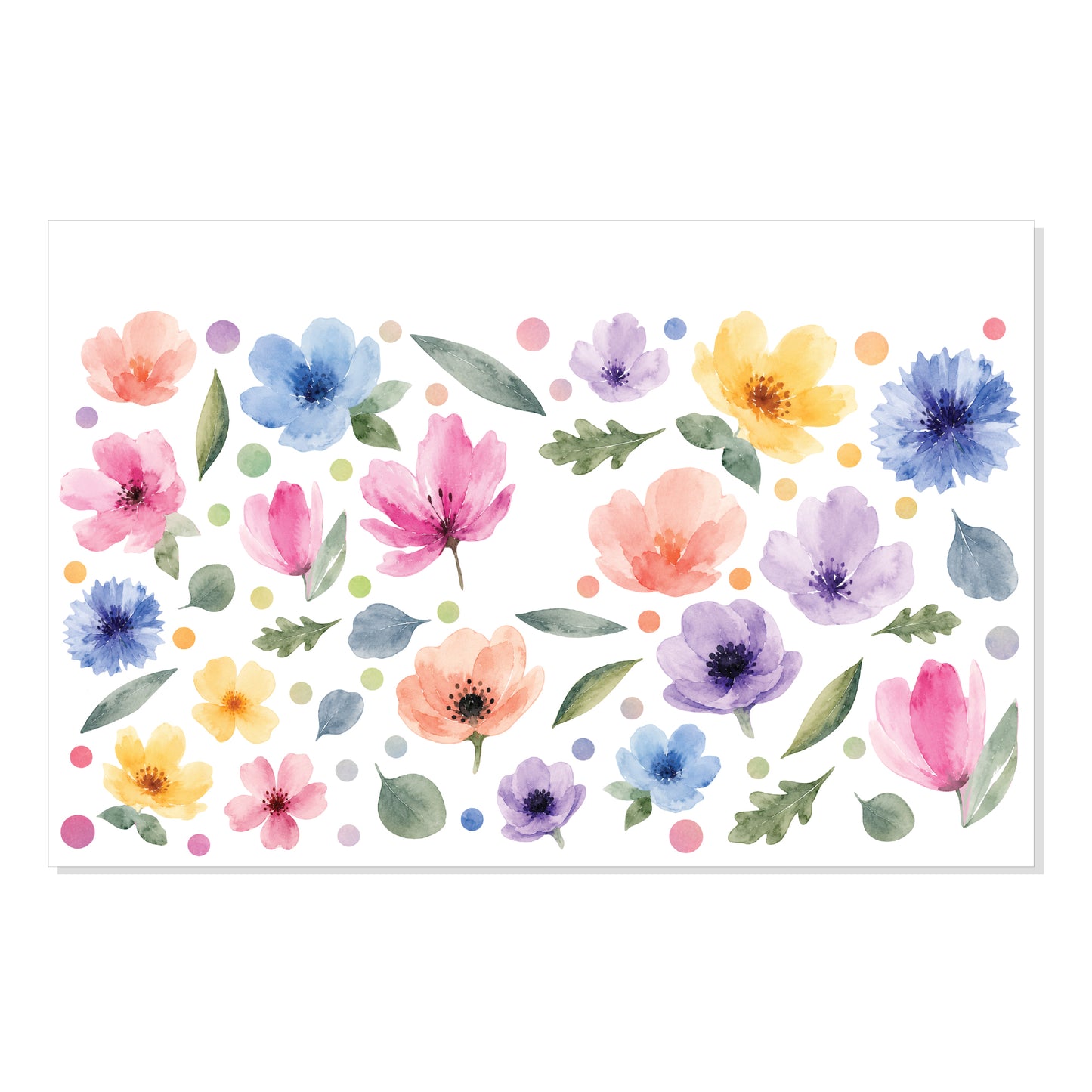 Removable Fabric Wall Stickers for Children's Rooms - Let's Make A Blooming Dream!