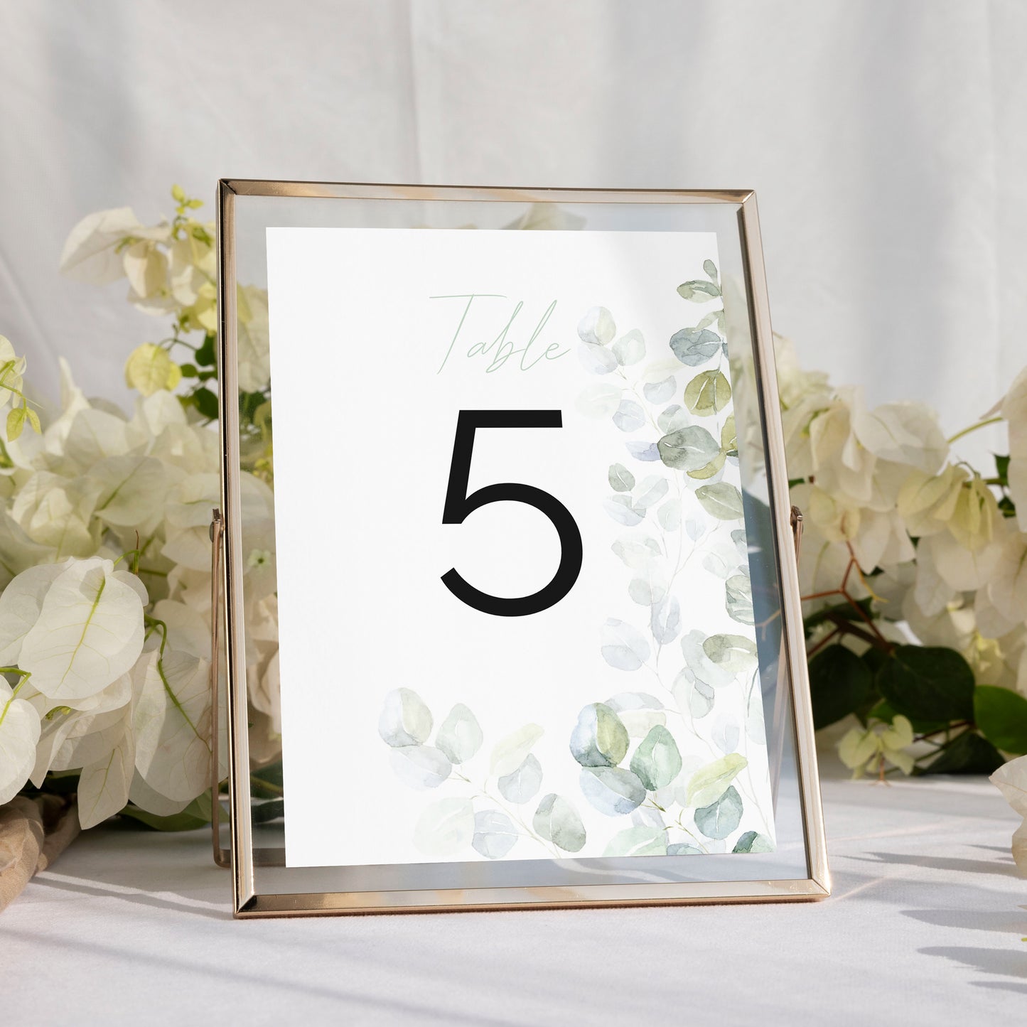 Eucalyptus Wedding Editable Bundle